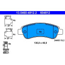 Bremsbelagsatz Peugeot T. Boxer 06-/Jumper/Ducato 06- Ohne Sensoren | 13.0460-4812.2