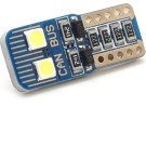 LED Glassockel W5W W2,1x9,5d 4x 2835 SMD Weiß T10 Canbus