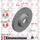 ZIMMERMANN Bremsscheibe | 150.3474.70