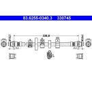 ATE Bremsschlauch | 83.6255-0340.3