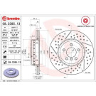 11 482 101 Brembo Premium HA zweiteilig | BMW 3, 4 11 | 09.C395.13