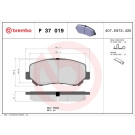 BREMBO Bremsklötze VA | JEEP Cherokee 13 | P 37 019