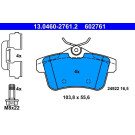 Bremsbelagsatz Citroen T. C4/Ds4/Ds5 1.6-2.0 Hdi 09 | 13.0460-2761.2