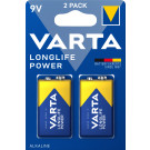 Varta Longlife Power 9V Blister 2 | 04922 121 412