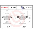 BREMBO Bremsklötze VA | BMW 1, 3 04-12 | P 06 046