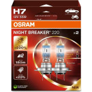 Osram | H7 12V 55W PX26d NIGHT BREAKER® 220 +220% 2 St | 64210NB220-2HB