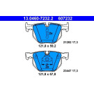 Bremsbelagsatz Bmw T. E70/E71 X5/X6 08 | 13.0460-7232.2