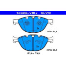 Bremsbelagsatz Bmw P. E60/E61/E65/E63 3,0-6,0 04-10 | 13.0460-7210.2