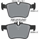 Bremsbelagsatz Db T. W205 1.6-3.0 14 | 2535301