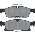 Bremsbelagsatz Db P. W166/X166 Gl/Ml 11 û Usa-Version | 2519201