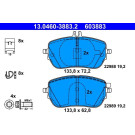 Bremsbelagsatz, Scheibenbremse | 13.0460-3883.2