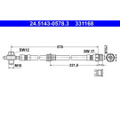 Bremsschlauch | 24.5143-0578.3