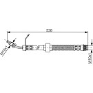 Bremsschlauch | RENAULT | 1987481151