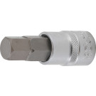 BGS Bit-Einsatz | Länge 70 mm | Antrieb Innenvierkant 12,5 mm (1/2"""") | Innensechskant 5/8"""" | 2751