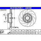 Bremsscheibe Audi S. A4 00-08 | 24.0130-0185.1