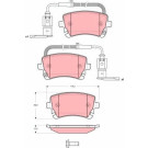 Bremsklötze HA | VW Phaeton 02 | GDB1508