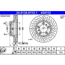 Bremsscheibe | 24.0134-0112.1