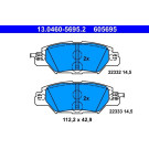 Bremsbelagsatz, Scheibenbremse | 13.0460-5695.2
