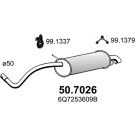 Endschalldämpfer | SKODA Roomster 06 | 50.7026