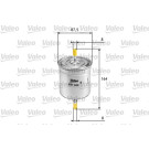 VALEO Kraftstofffilter | 587040