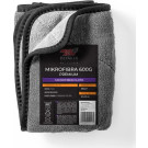 Premium-Microfaser Tuch 600g 60X40cm grau | 19-631