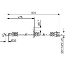 Bremsschlauch | TOYOTA Corolla, Avensis | 1987476246