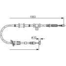 Handbremsseil li | MITSUBISHI Space Star 98 | 1987482064