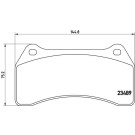 BREMBO Bremsklötze VA | JAGUAR S-Type/XJ 02 | P 36 014