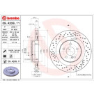 15 482 085 Bremsscheibe HA | MERCEDES C-Klasse 07 | 09.A326.11