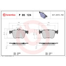 BREMBO Bremsklötze Xtra HA | AUDI A3 SEAT SKODA VW 12 | P 85 124X