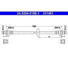 BREMSSCHLAUCH | 24.5204-0180.3