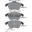 Bremsbelagsatz Vw P. Tiguan 07-/Sharan 10 | 2433301