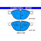 Bremsbelagsatz Bmw P. X5 4.8/X6 3.0D 07-10 | 13.0460-7239.2