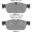 Bremsbelagsatz Db P. X166 Amg | 2553103