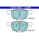 Bremsbelagsatz Bmw S. 1/3/4 10- Keramik | 13.0470-3866.2