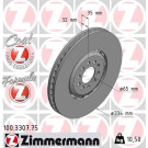 ZIMMERMANN Bremsscheibe | 100.3307.75