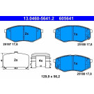 Bremsbelagsatz Hyundai P. Ix20 1.4-1.6 10 | 13.0460-5641.2