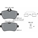 Bremsbelagsatz Db T. R231 Sl 3.0-4.7 12- Cabrio | 2507101