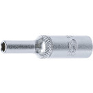 BGS Steckschlüssel-Einsatz Super Lock, tief | Antrieb Innenvierkant 6,3 mm (1/4"""") | SW 4 mm | 2964