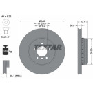 Bremsscheibe Bmw S. 5/6 03 | 92141825