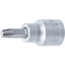 BGS Schraubenausdreher-Bit-Einsatz | Antrieb Innenvierkant 10 mm (3/8"""") | für defektes T-Profil (für Torx) T30 | 7098-T30