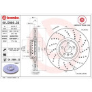 Bremsscheibe VA | BMW 5, 6, 7, 8 16 | 09.D898.23