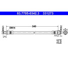 ATE Bremsschlauch | 83.7705-0342.3