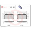 BREMBO Bremsklötze VA | MERCEDES C, E-Klasse 00-12 | P 50 053