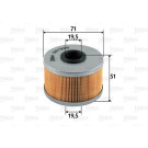 VALEO Kraftstofffilter | 587906