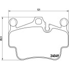 BREMBO Bremsklötze VA | PORSCHE 911, Boxster 04-13 | P 65 015