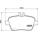 BREMBO Bremsklötze HA | MERCEDES A-Klasse, CLA 12-19 | P 50 135