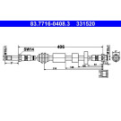 ATE Bremsschlauch | 83.7716-0408.3