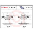 BREMBO Bremsklötze VA | AUDI A6 10-, A7 10-, A8 09 | P 85 127