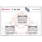 BREMBO Bremsklötze VA | ALFA 156, 159, 166 RENAULT Megane 97-12 | P 23 078